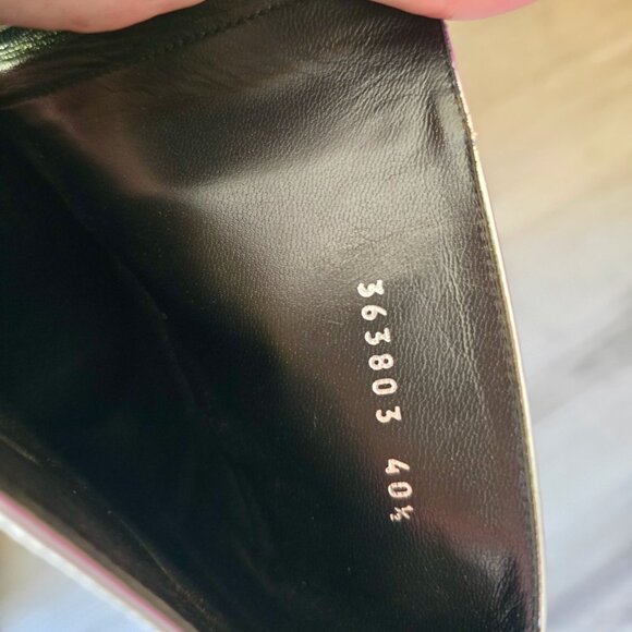 Gucci horsebit booties silver metallic - Picture 3 of 14